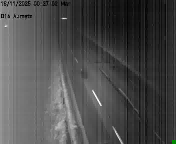 Webcam sur la D16 à Aumetz. Vue orientée vers A30