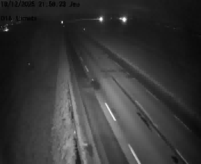 Webcam sur la D16 à Aumetz. Vue orientée vers A30