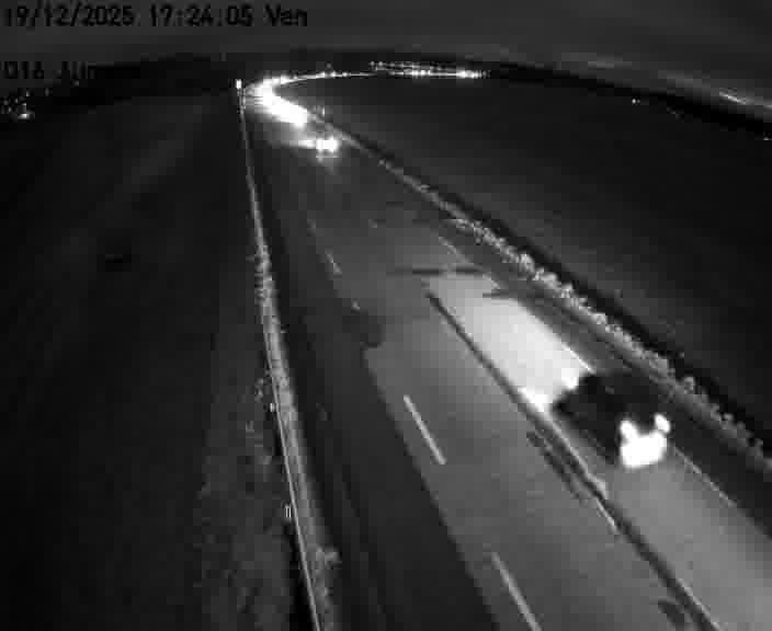 <h2>Webcam sur la D16 à Aumetz. Vue orientée vers A30</h2>