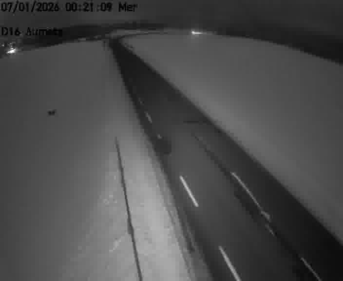 Webcam sur la D16 à Aumetz. Vue orientée vers A30