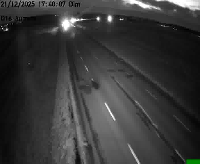 Webcam sur la D16 à Aumetz. Vue orientée vers A30