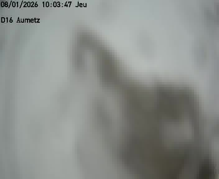 Webcam sur la D16 à Aumetz. Vue orientée vers A30