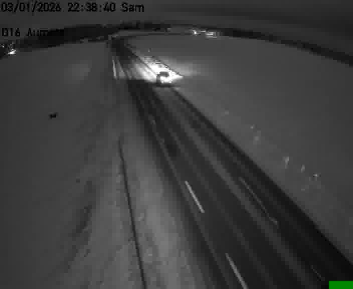 Webcam sur la D16 à Aumetz. Vue orientée vers A30
