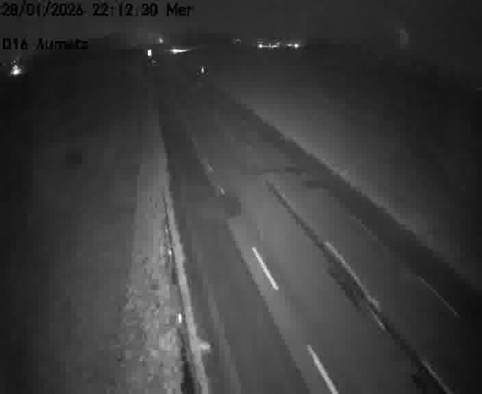 Webcam sur la D16 à Aumetz. Vue orientée vers A30