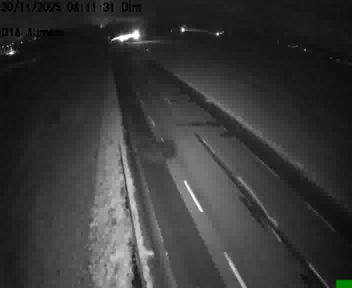 Webcam sur la D16 à Aumetz. Vue orientée vers A30