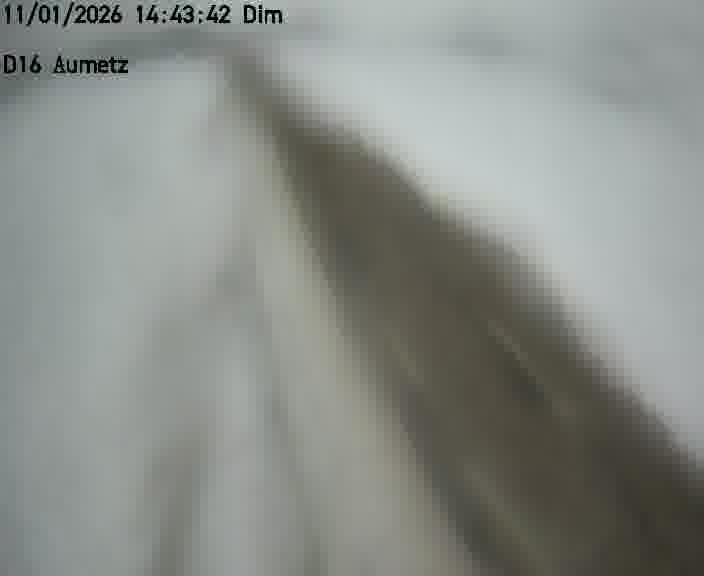 Webcam sur la D16 à Aumetz. Vue orientée vers A30