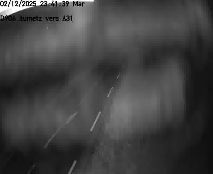 Webcam sur la D906 à Aumetz, juste après la fin de la D16. Vue orientée vers A30