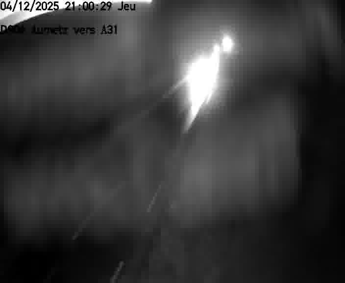 Webcam sur la D906 à Aumetz, juste après la fin de la D16. Vue orientée vers A30
