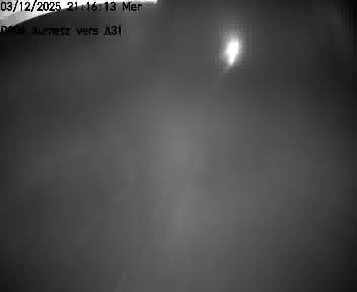 Webcam sur la D906 à Aumetz, juste après la fin de la D16. Vue orientée vers A30