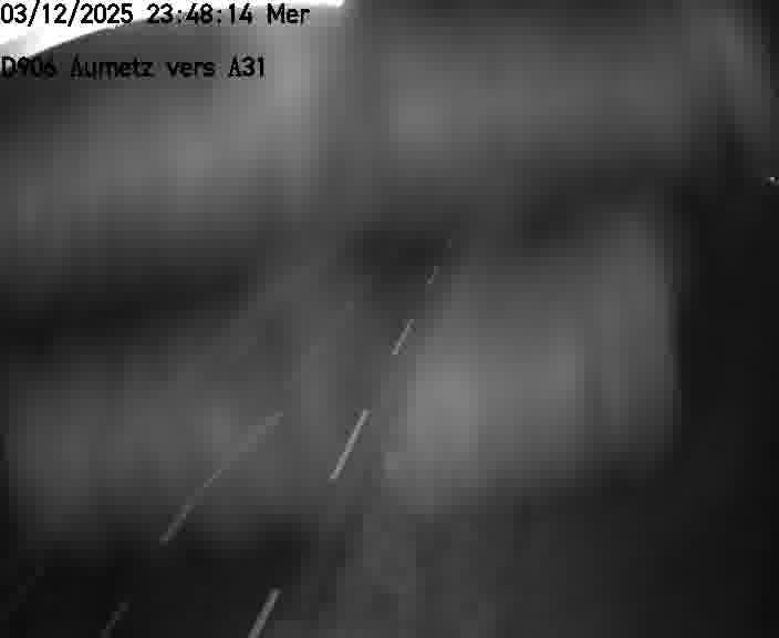 Webcam sur la D906 à Aumetz, juste après la fin de la D16. Vue orientée vers A30
