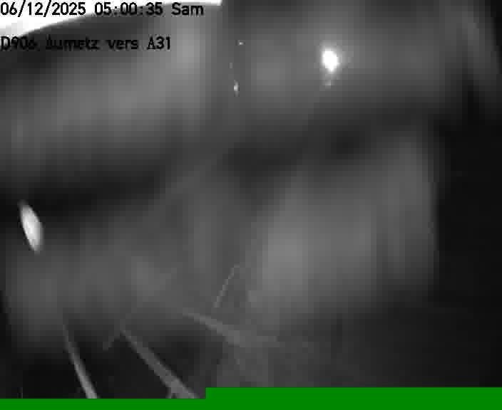 Webcam sur la D906 à Aumetz, juste après la fin de la D16. Vue orientée vers A30