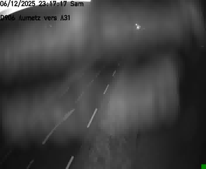 Webcam sur la D906 à Aumetz, juste après la fin de la D16. Vue orientée vers A30