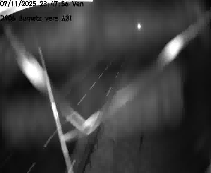Webcam sur la D906 à Aumetz, juste après la fin de la D16. Vue orientée vers A30