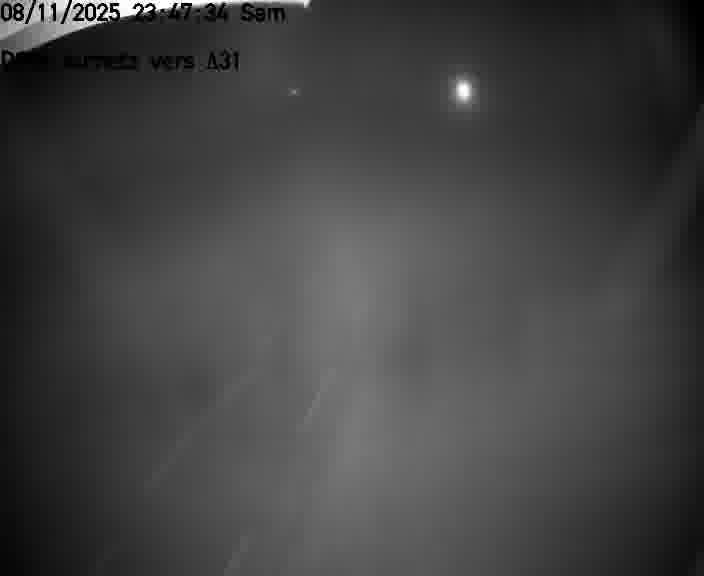 Webcam sur la D906 à Aumetz, juste après la fin de la D16. Vue orientée vers A30