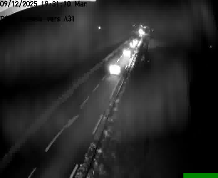 Webcam sur la D906 à Aumetz, juste après la fin de la D16. Vue orientée vers A30