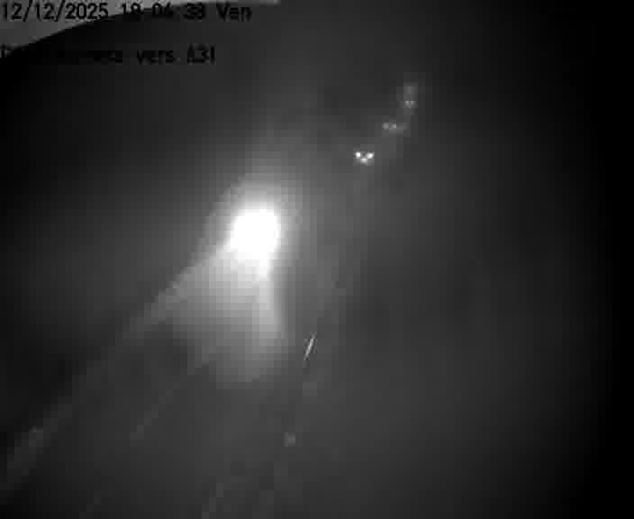 Webcam sur la D906 à Aumetz, juste après la fin de la D16. Vue orientée vers A30