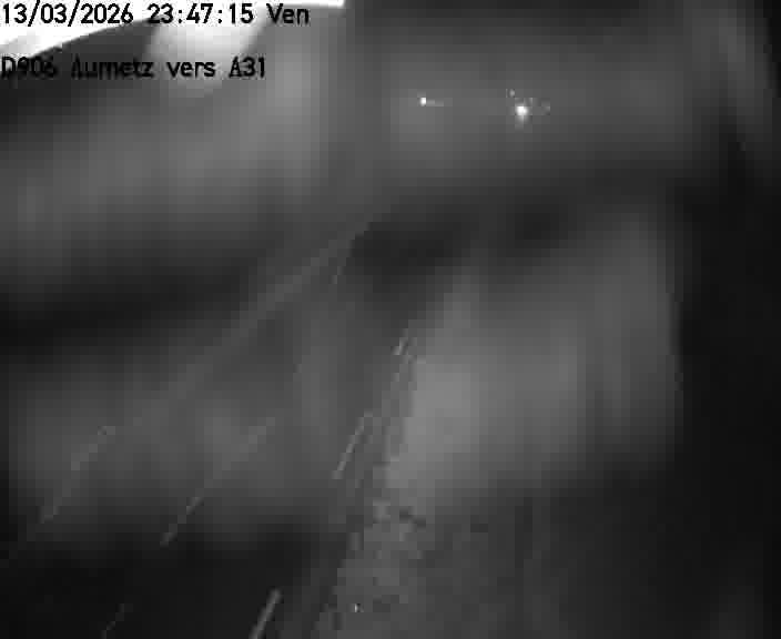 Webcam sur la D906 à Aumetz, juste après la fin de la D16. Vue orientée vers A30