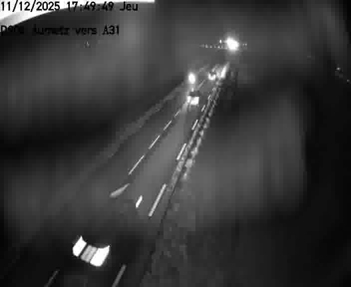 Webcam sur la D906 à Aumetz, juste après la fin de la D16. Vue orientée vers A30