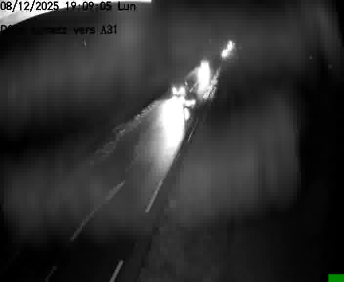 Webcam sur la D906 à Aumetz, juste après la fin de la D16. Vue orientée vers A30