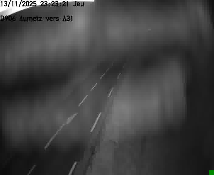 Webcam sur la D906 à Aumetz, juste après la fin de la D16. Vue orientée vers A30