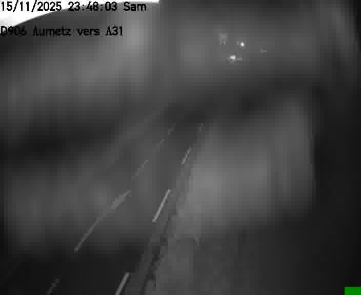 Webcam sur la D906 à Aumetz, juste après la fin de la D16. Vue orientée vers A30