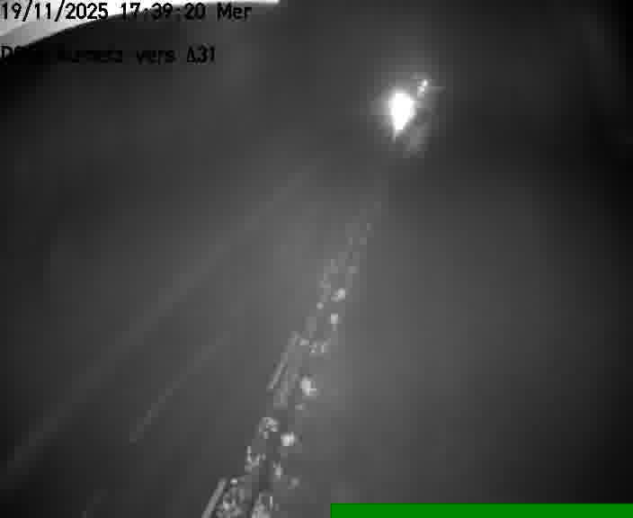 Webcam sur la D906 à Aumetz, juste après la fin de la D16. Vue orientée vers A30