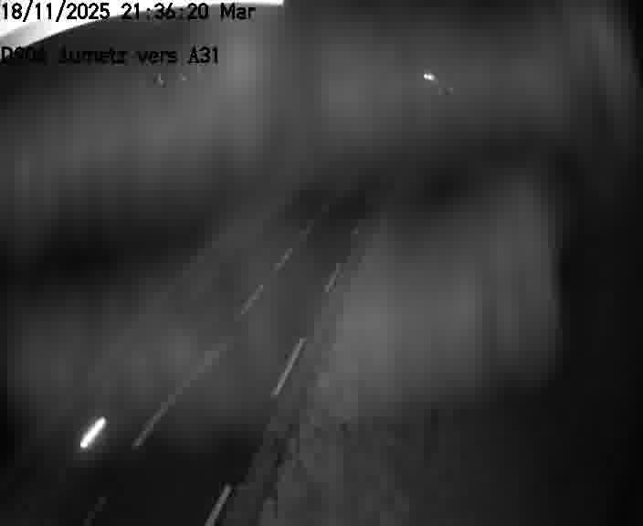 Webcam sur la D906 à Aumetz, juste après la fin de la D16. Vue orientée vers A30