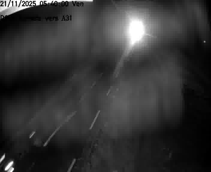 Webcam sur la D906 à Aumetz, juste après la fin de la D16. Vue orientée vers A30