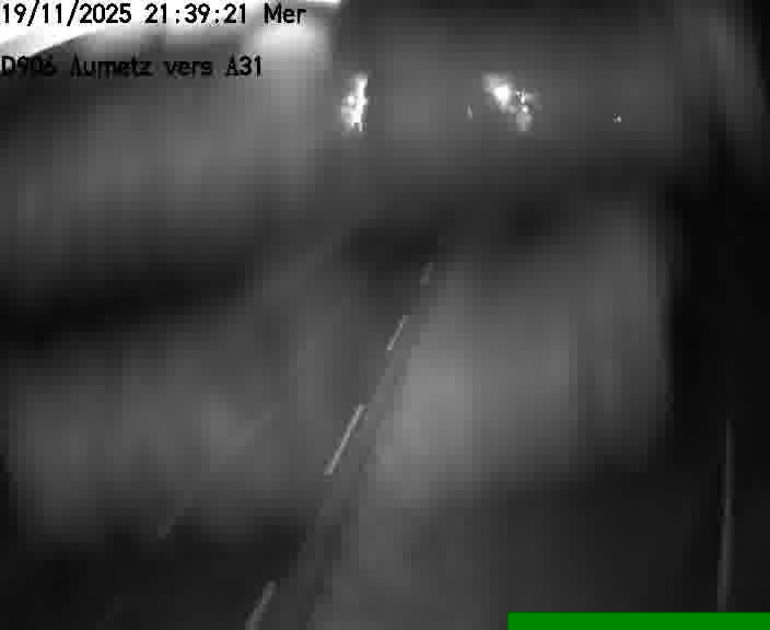 Webcam sur la D906 à Aumetz, juste après la fin de la D16. Vue orientée vers A30