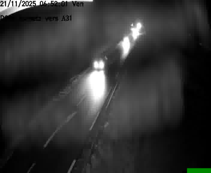 Webcam sur la D906 à Aumetz, juste après la fin de la D16. Vue orientée vers A30