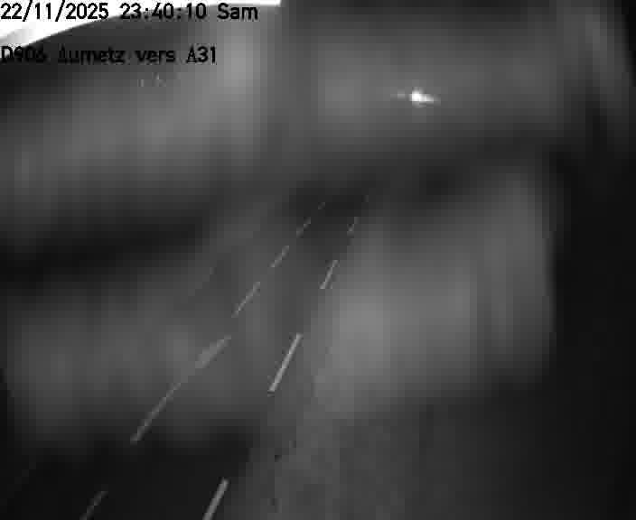 Webcam sur la D906 à Aumetz, juste après la fin de la D16. Vue orientée vers A30