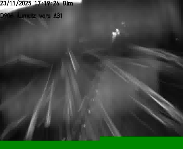 Webcam sur la D906 à Aumetz, juste après la fin de la D16. Vue orientée vers A30