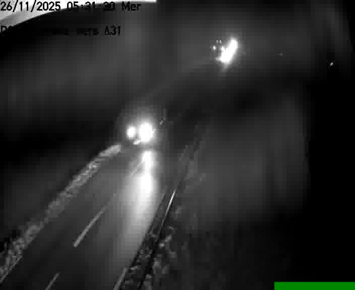 Webcam sur la D906 à Aumetz, juste après la fin de la D16. Vue orientée vers A30