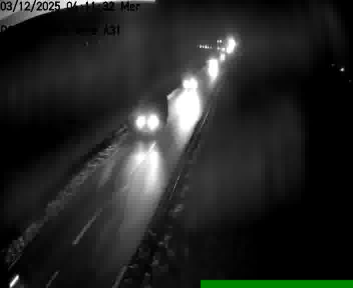 Webcam sur la D906 à Aumetz, juste après la fin de la D16. Vue orientée vers A30