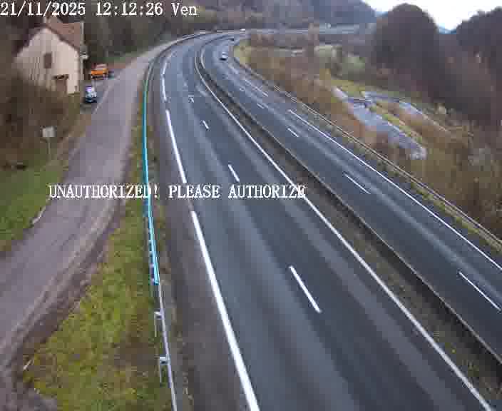 <h2>Webcam sur la D910 située dans la Côte des 4 vents. Vue orientée vers le bas, vers Saint-Avold.</h2>