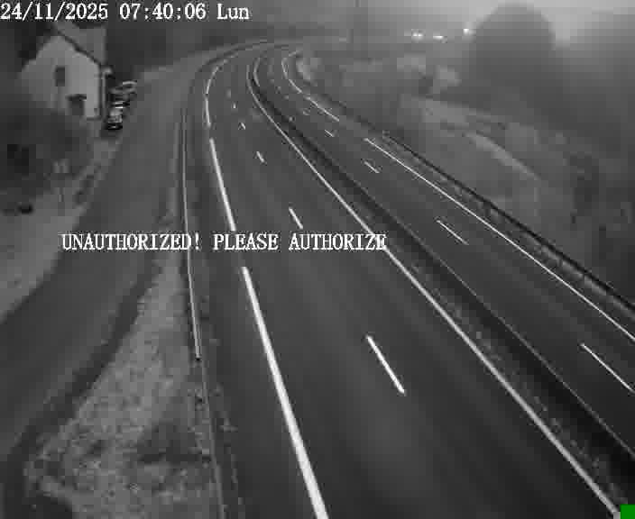 <h2>Webcam sur la D910 située dans la Côte des 4 vents. Vue orientée vers le bas, vers Saint-Avold.</h2>