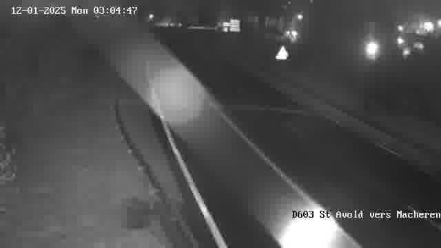 <h2>Webcam sur la D603 située à proximité de Saint-Avold. Vue orientée vers Macheren.</h2>