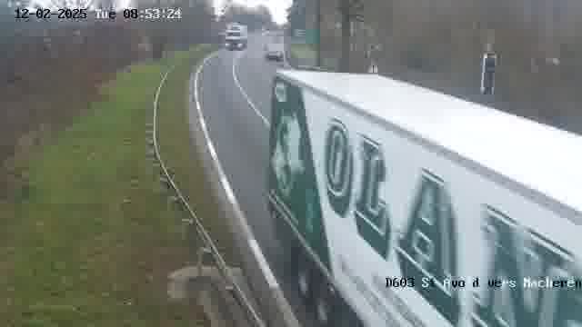 <h2>Webcam sur la D603 située à proximité de Saint-Avold. Vue orientée vers Macheren.</h2>