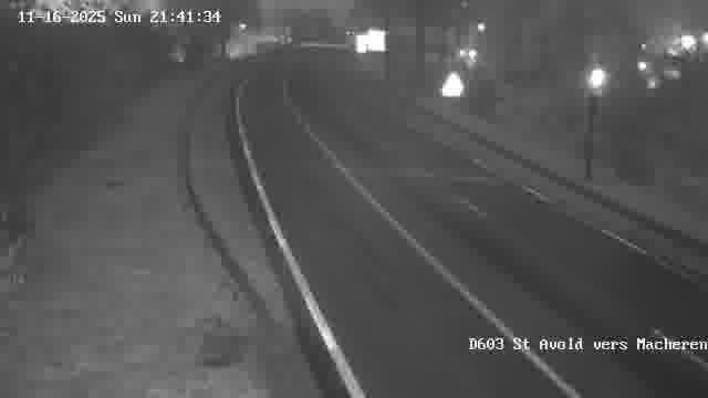 <h2>Webcam sur la D603 située à proximité de Saint-Avold. Vue orientée vers Macheren.</h2>