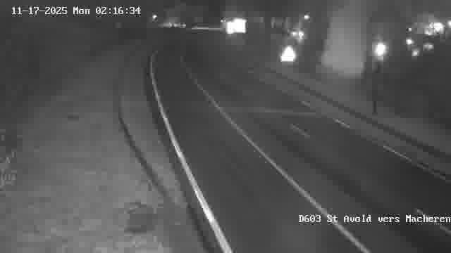 <h2>Webcam sur la D603 située à proximité de Saint-Avold. Vue orientée vers Macheren.</h2>