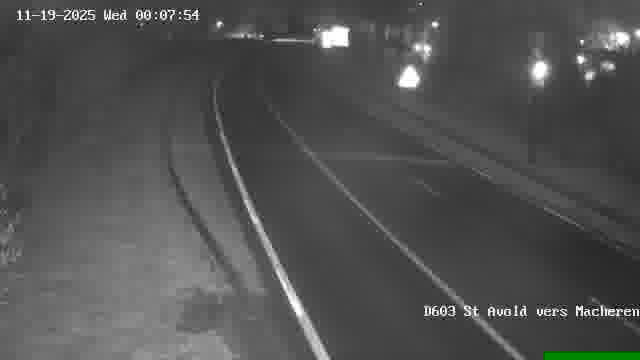 <h2>Webcam sur la D603 située à proximité de Saint-Avold. Vue orientée vers Macheren.</h2>