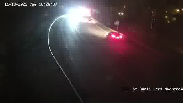 <h2>Webcam sur la D603 située à proximité de Saint-Avold. Vue orientée vers Macheren.</h2>