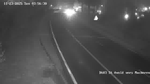 <h2>Webcam sur la D603 située à proximité de Saint-Avold. Vue orientée vers Macheren.</h2>
