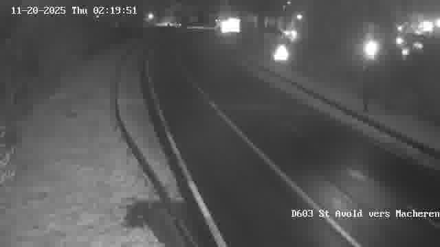 <h2>Webcam sur la D603 située à proximité de Saint-Avold. Vue orientée vers Macheren.</h2>
