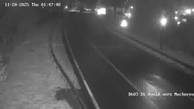 <h2>Webcam sur la D603 située à proximité de Saint-Avold. Vue orientée vers Macheren.</h2>