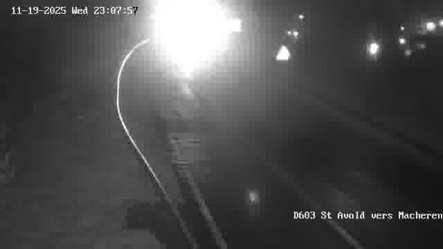 <h2>Webcam sur la D603 située à proximité de Saint-Avold. Vue orientée vers Macheren.</h2>