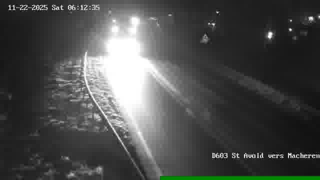 <h2>Webcam sur la D603 située à proximité de Saint-Avold. Vue orientée vers Macheren.</h2>