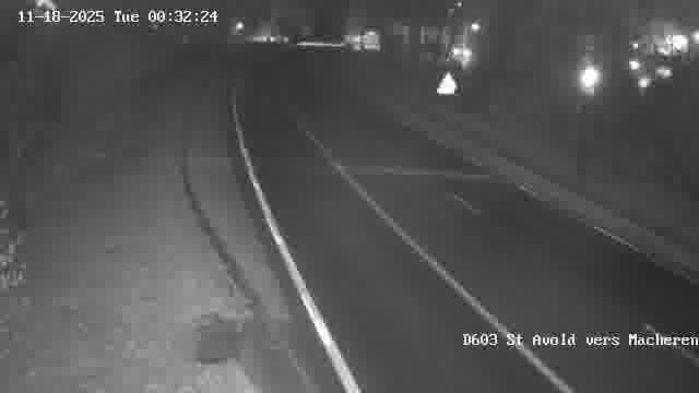 <h2>Webcam sur la D603 située à proximité de Saint-Avold. Vue orientée vers Macheren.</h2>