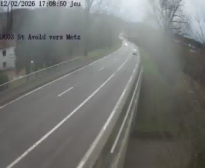 <h2>Clone of Webcam sur la D603 située à proximité de Saint-Avold. Vue orientée vers Metz</h2>