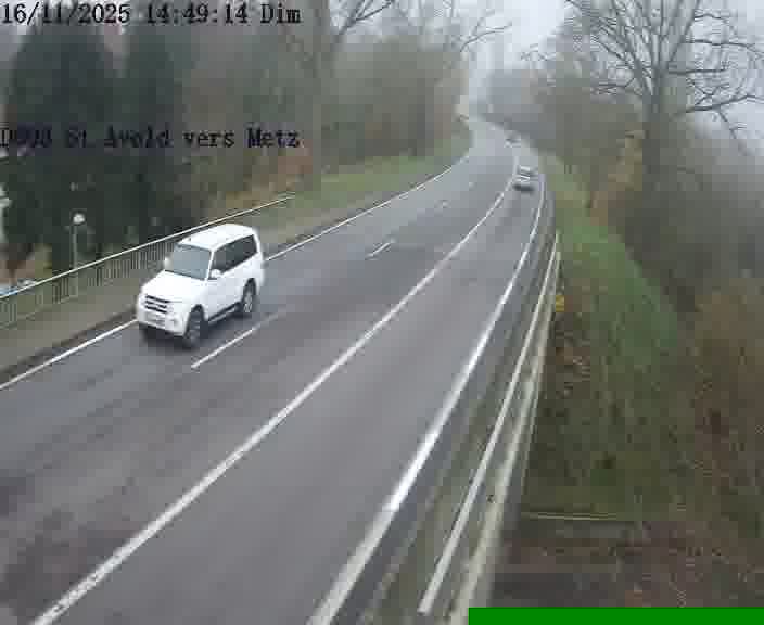 <h2>Clone of Webcam sur la D603 située à proximité de Saint-Avold. Vue orientée vers Metz</h2>